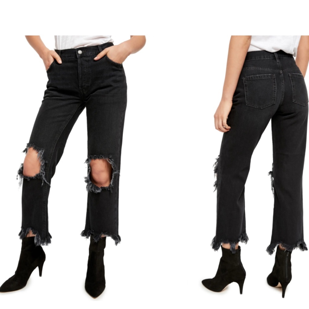 Free People black jeans size 31